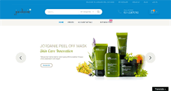 Desktop Screenshot of jordanie-peeloffmask.com